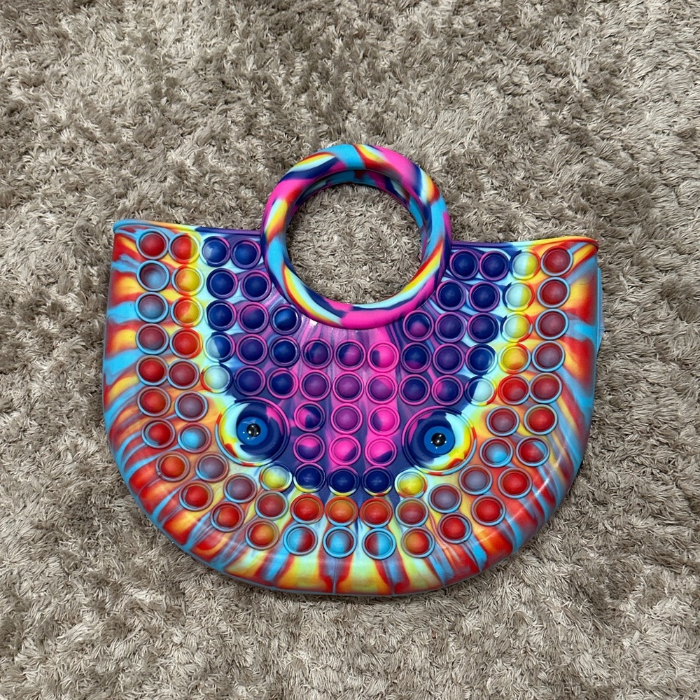 Colorful Pop It Kids Bag